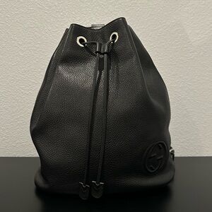 Gucci Soho Drawstring Backpack (AUTHENTIC)